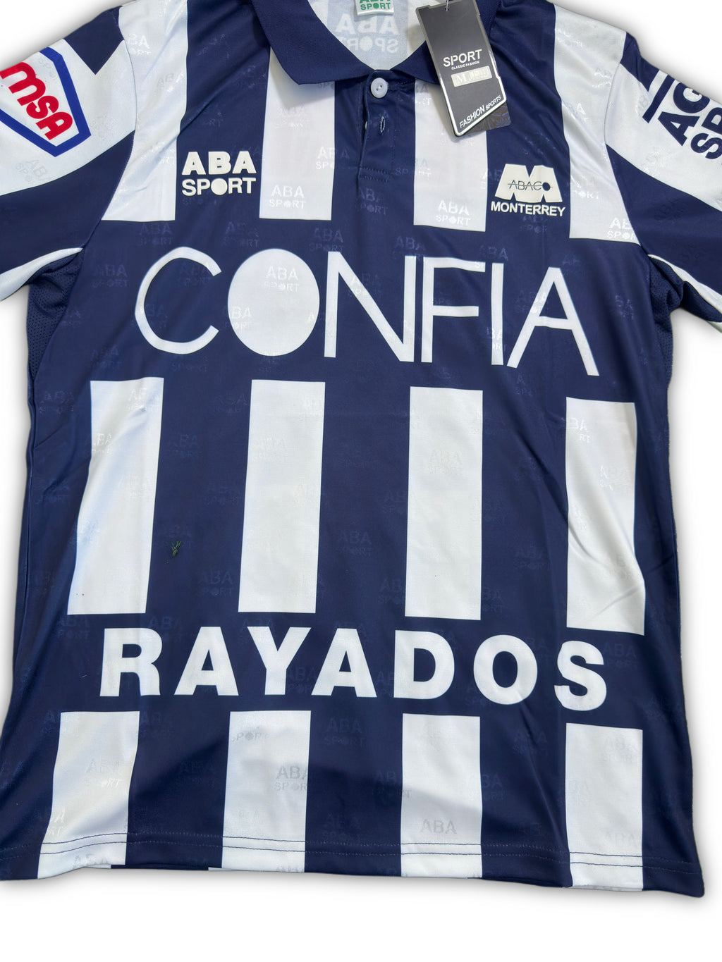 Rayados Confia Retro Tipo Polo- 95/96